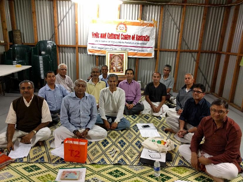 Regular Veda classes held at Greystanes community centre